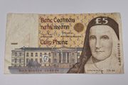 Irish Bank Notes - Bundle of Three 5 Punt Notes - Catherine McAuley