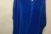 JD Williams blue blouse (size 26)