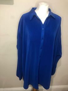 JD Williams blue blouse (size 26)