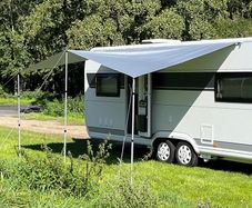 Caravan Thermo Tarp 435 x 250 cm Caravan Sun Sail UV80 Opaque Waterproof Awning