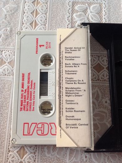 The Magic Flute of James Galway.  Cassette.