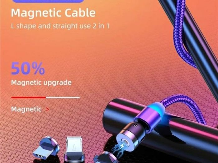 Magnetic Charging Cable 2M - New