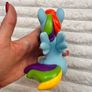 My Little Pony Rainbow Dash Night Light Colour Changing Hasbro approx. 12.5 cm. Used Please see photos Image 7