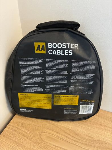 AA Booster Cables Jump Leads 3m 3000cc Unused As New