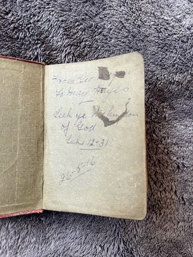 Antique Small New Testament Book