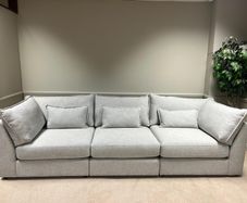 3 Seater Sofa (Brand new) SliverGrey