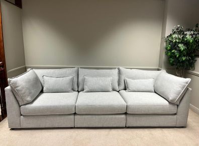 3 Seater Sofa (Brand new) SliverGrey