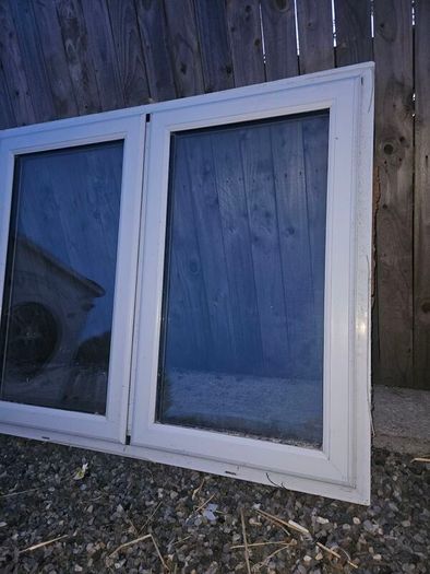 pvc double glazed window