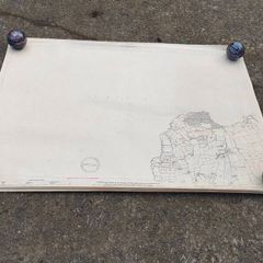 1953 38x27" Ordnance Map of Balscaddan
