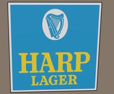 Harp Lager Lightbox