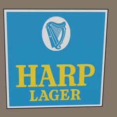 Harp Lager Lightbox
