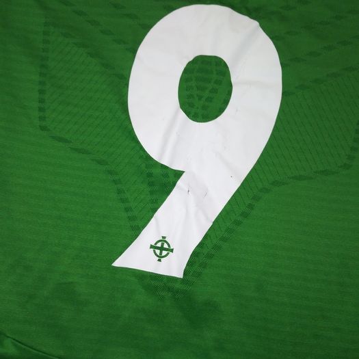 FREE POST  Player Issue (XLB) Northern Ireland Jersey Shirt Umbro Vintage Retro Soccer Football Irish Green Norn iron Youths Kids Boys Girls