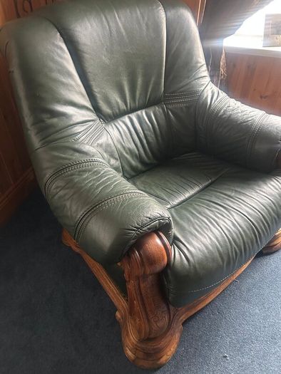 Leather sofa