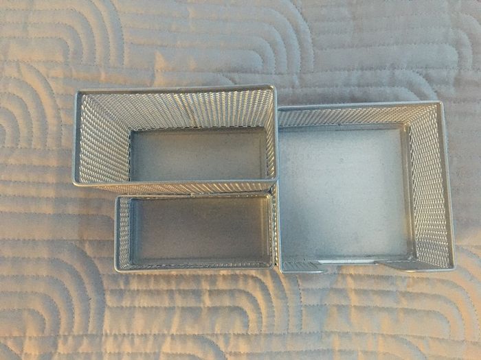 Desk Tidy - stainless steel