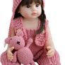 Reborn Baby 22inch Full Body Soft Vinyl Lifelike Image 2