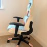 X Rocker Gaming Chair Blue and Pink Image 2