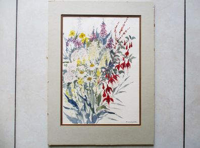 Irish Art - James H Flack Unframed Watercolour