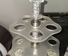 Crushed diamond bling