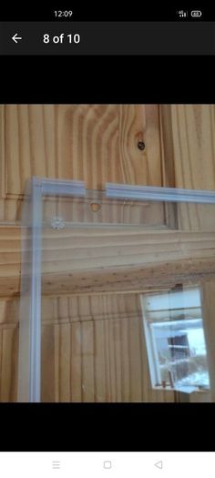 Shower enclosure.