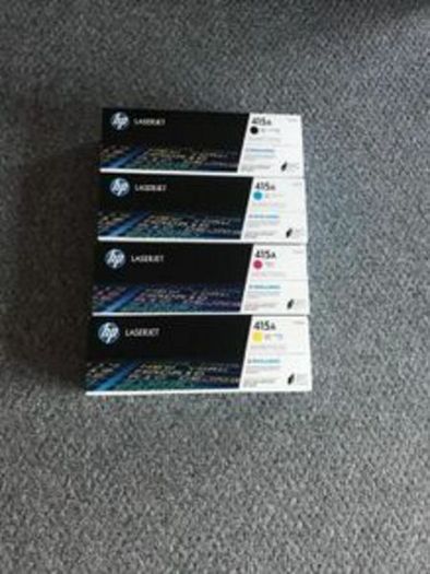 Genuine HP Toner 415A Set of 4 Colour Toners