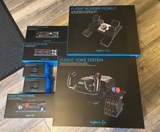 Logitec Flight Simulator Full Set