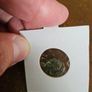 Ancient Bronze Coin Uncleaned Excavated Find, Green Patina, Unattributed AE Image 5
