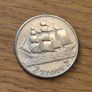 Poland 2 zlote silver coin 1936 Gdynia Seaport Image 3