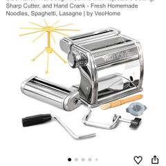 Brand new pasta maker