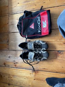 Canterbury Rugby Boots Size 9.5/10 with Boot Bag
