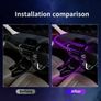 Dashboard Fiber Optic Light Strip, USB Plug-In And LED Light Bar Used As Interior Decorative Atmosphere Lights for Automobile Image 8
