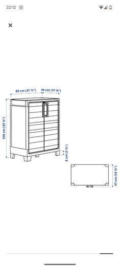 IKEA runmaro storage unit