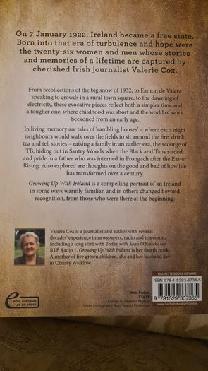 Growing Up With Ireland. By Valerie Co. Paperback In Very Good Condition.