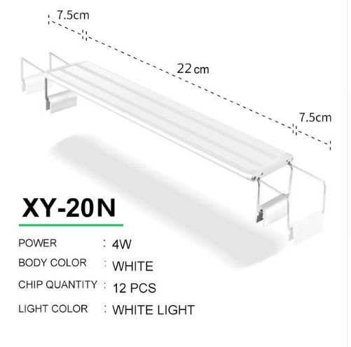Fish Tank Lamp With Extendable Brackets