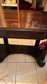 mahogony hall table