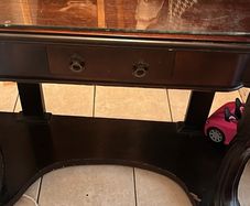 mahogony hall table