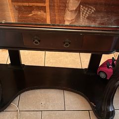 mahogony hall table