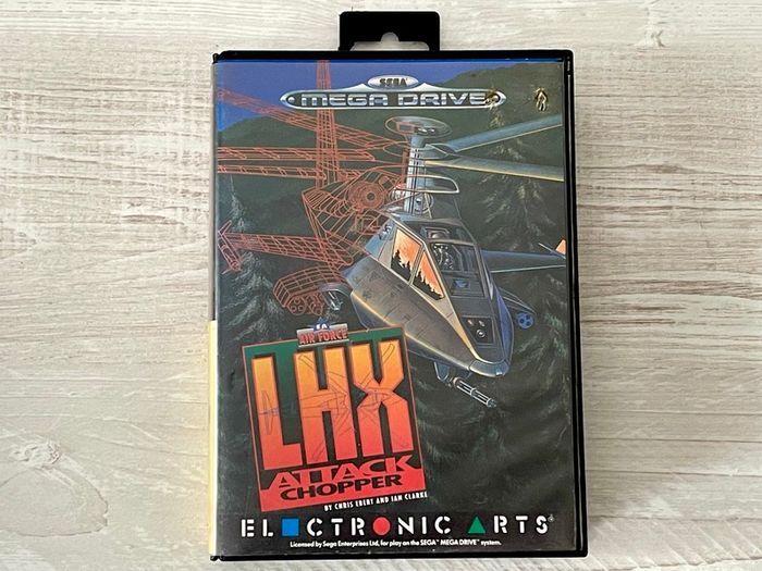 LHX Attack Chopper for Mega Drive Boxed