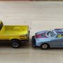 Vintage Diecast No 405 Hot Wheels Matchbox Clone 2.75" Macau and Maisto Ford F350 Super Duty Regular Cab Pick Up Truck Diecast Yellow Image 5