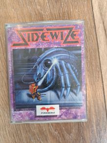 Vintage 1987 Commodore 64 Game Sidewize(Cassette Tape)