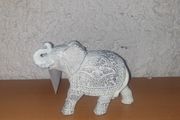 White Elephant Ornament