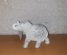 White Elephant Ornament