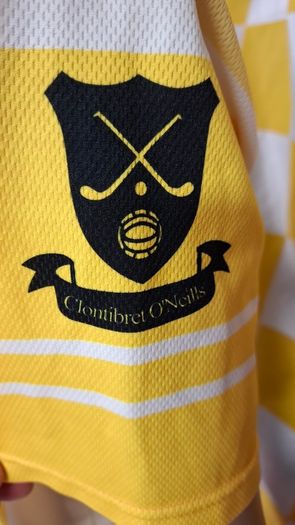 Clontibret GAA Azzurri Gaelic Football/Hurling Jersey Shirt (Adult Small) FREE POST