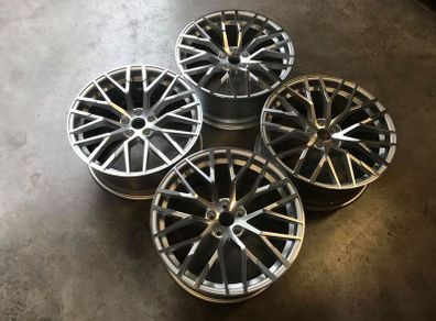 18" Inch Audi R8 V10 Style Alloy Wheels - Vw Polo /  Beetle -  Seat Ibiza - Audi A1 Tt Mk1 - 5x100