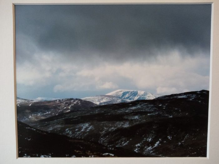 Mounted Original Photography - Mullaghcleevaun Mountain, Wicklow