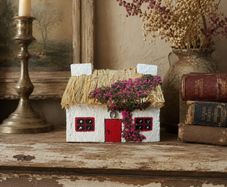 Handcrafted wooden cottage!