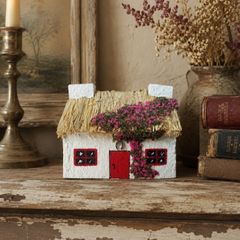 Handcrafted wooden cottage!