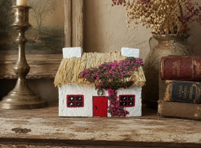 Handcrafted wooden cottage!
