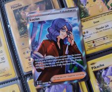 Lucian ! Ultra Rare ! from Twilight Masquerade Set ! 2024 ! Pokemon Card !