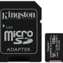 Kingston 128GB Class 10 MicroSD Card SDXC UHS-1 U1 V10 A1 Memory with Adapter - 128G Image 2