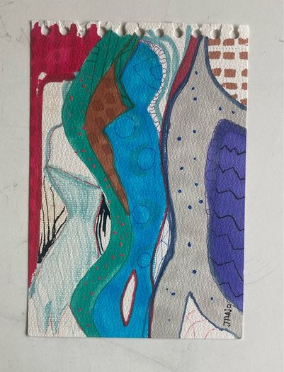 Original art Figurative Art original Art portrait painting contemporary Irish Art abstract painting
